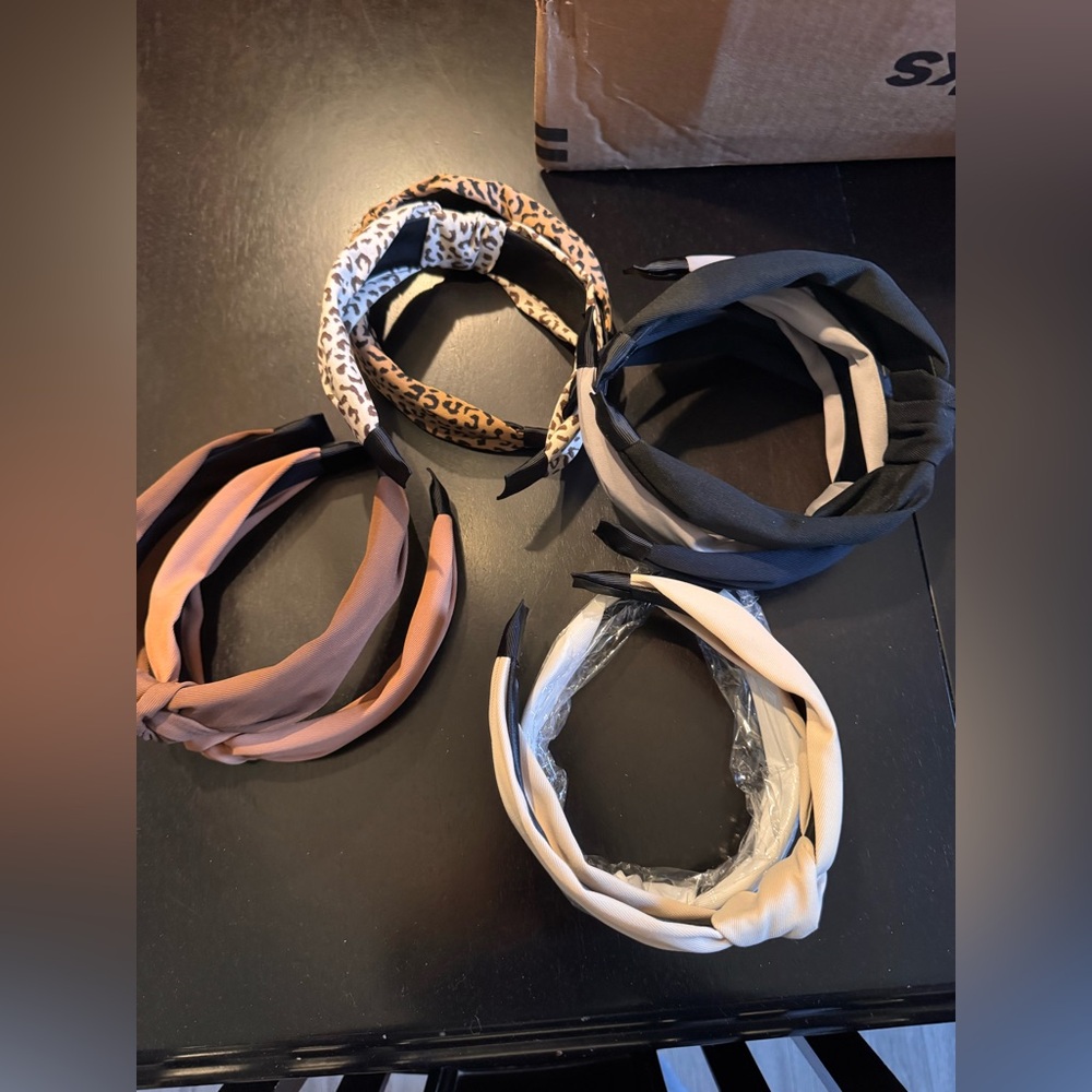 Set of Stylish Headbands in Various Colors